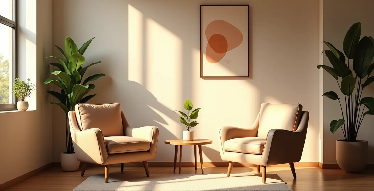 Espace de consultation psychologique dans un CeGIDD