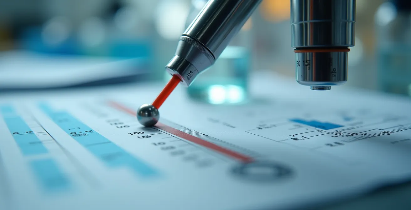 Laboratoire de recherche avec matériel scientifique et documentation sur la contraception masculine thermique